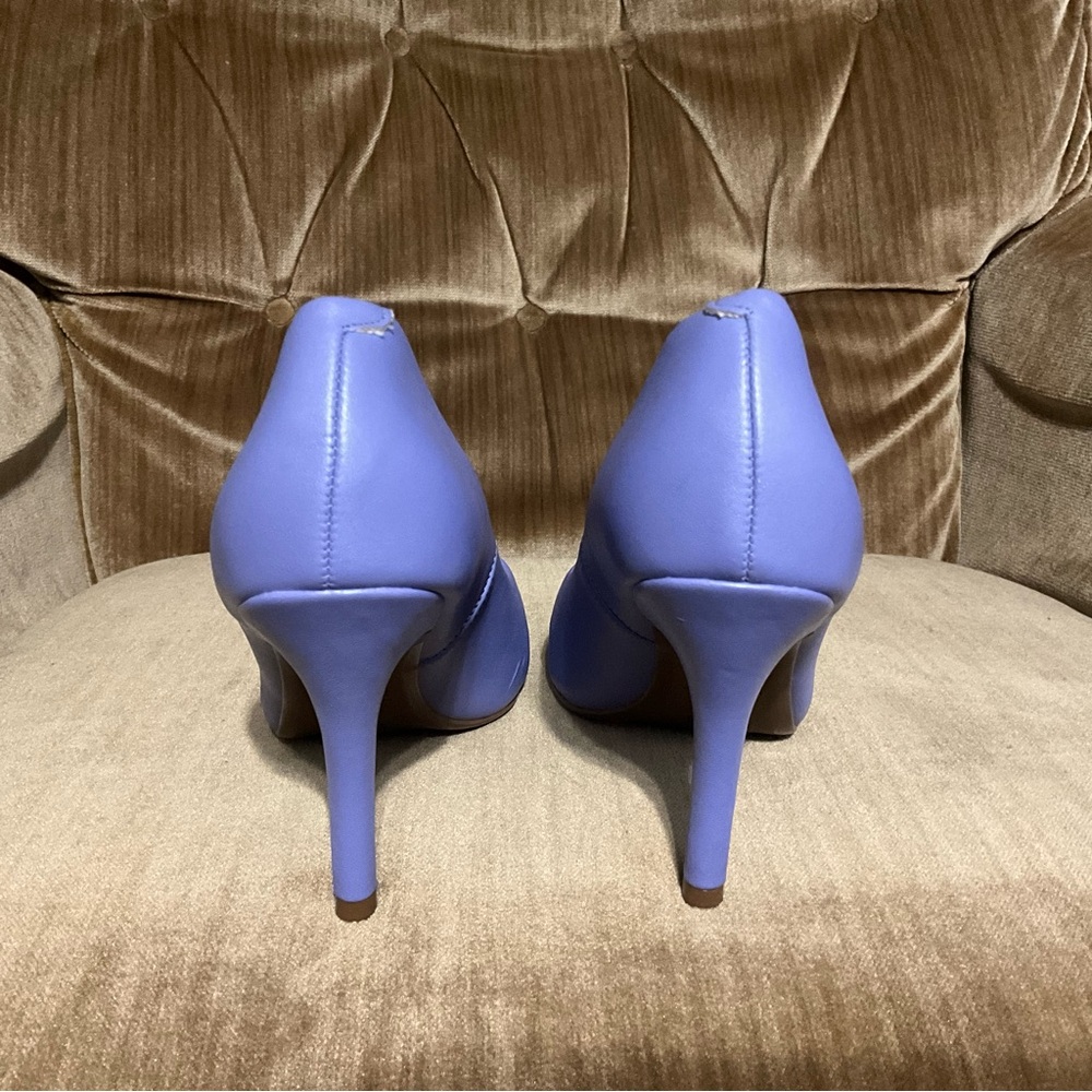 Vizzano hi heel purple Pointed Toe Heels women’s 37 / 8 - Picture 11 of 15